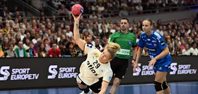 Deutsche Handballerinnen feiern das n&auml;chste Sch&uuml;tzenfest