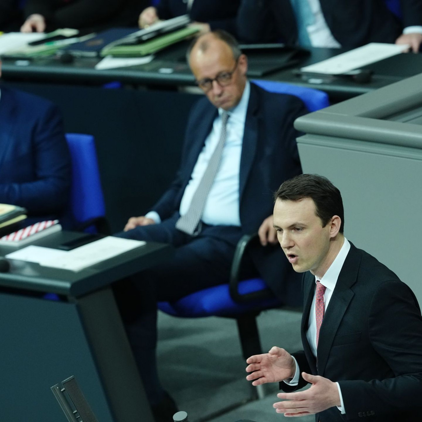 Junge-Gruppe-Vorsitzender will Rentengesetz nicht zustimmen