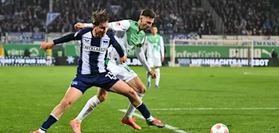 Hertha mit wildem Remis &ndash; Dresdens Zwei-Minuten-Comeback bleibt unbelohnt