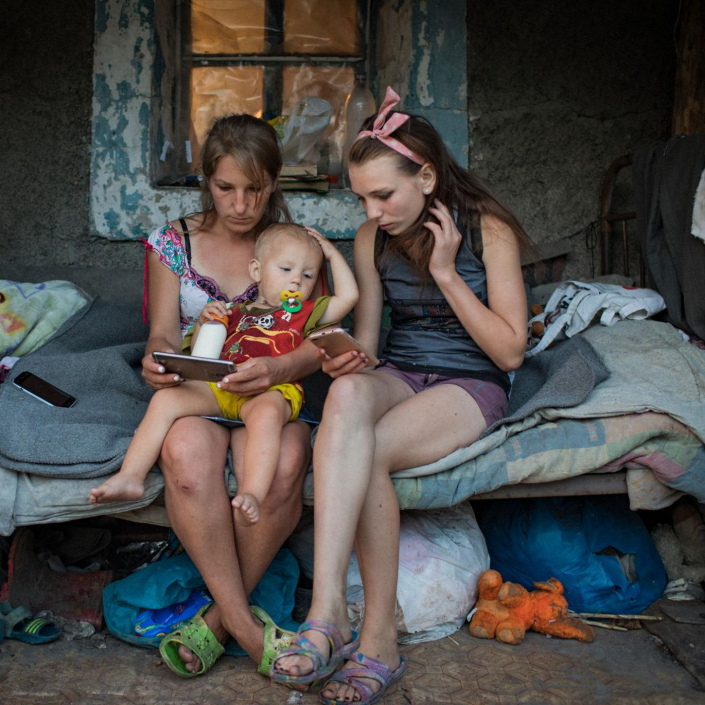 Der andere Krieg gleich hinter der Front