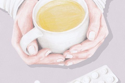 Die Leberzellen einer Frau l&ouml;sen sich auf. Schuld ist ein Getr&auml;nk