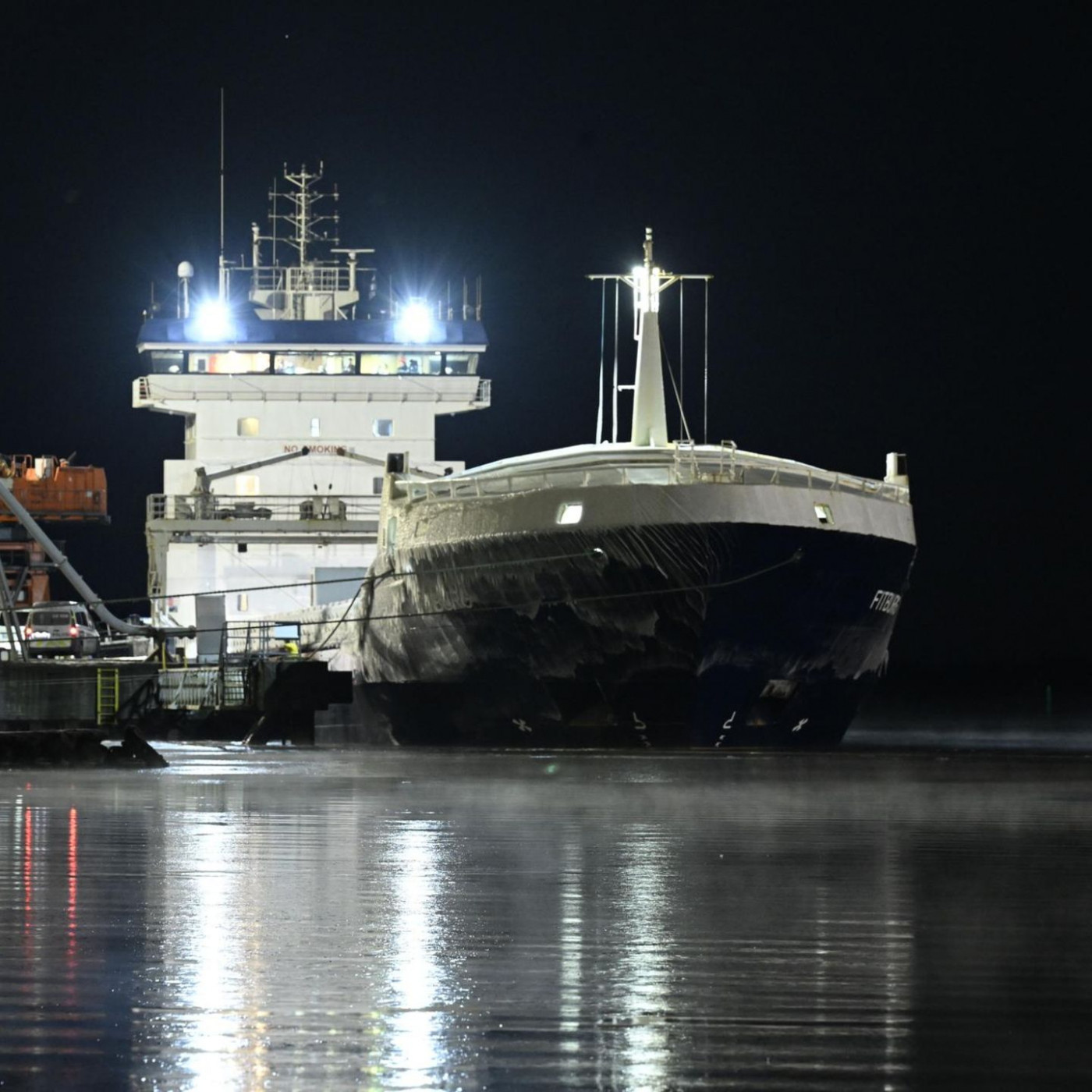 Finnland beschlagnahmt verd&auml;chtiges Schiff in der Ostsee
