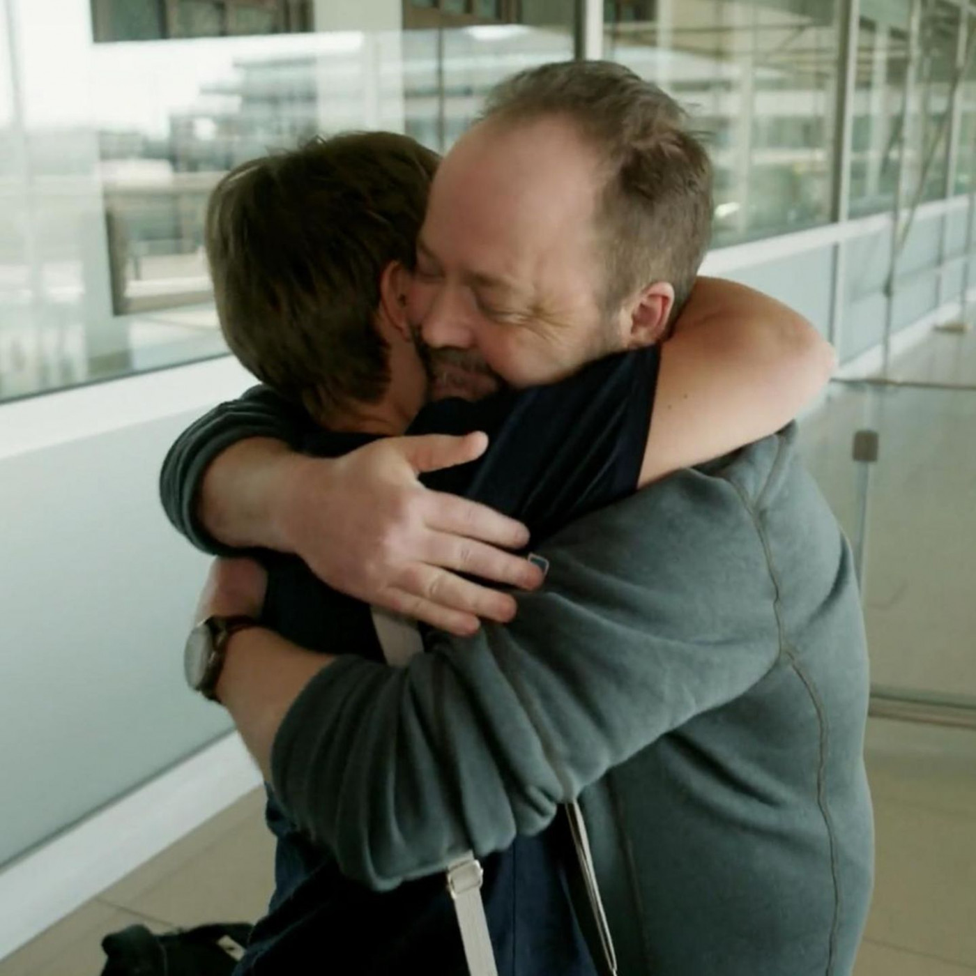 Stammzellen-Empf&auml;nger trifft zum ersten Mal seine Lebensretterin