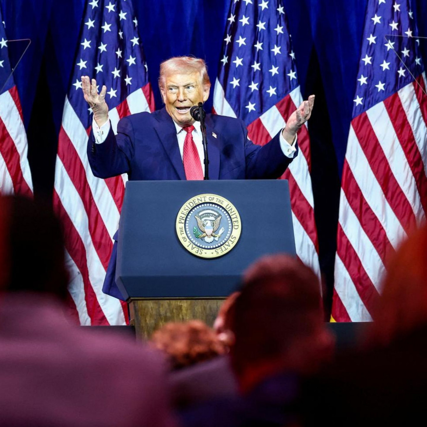 "Brauche kein internationales Recht", sagt Trump &ndash; und fordert erneut Gr&ouml;nland