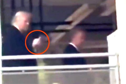 Zwischenfall bei Werkbesuch: Trump zeigt Ford-Mitarbeiter Mittelfinger