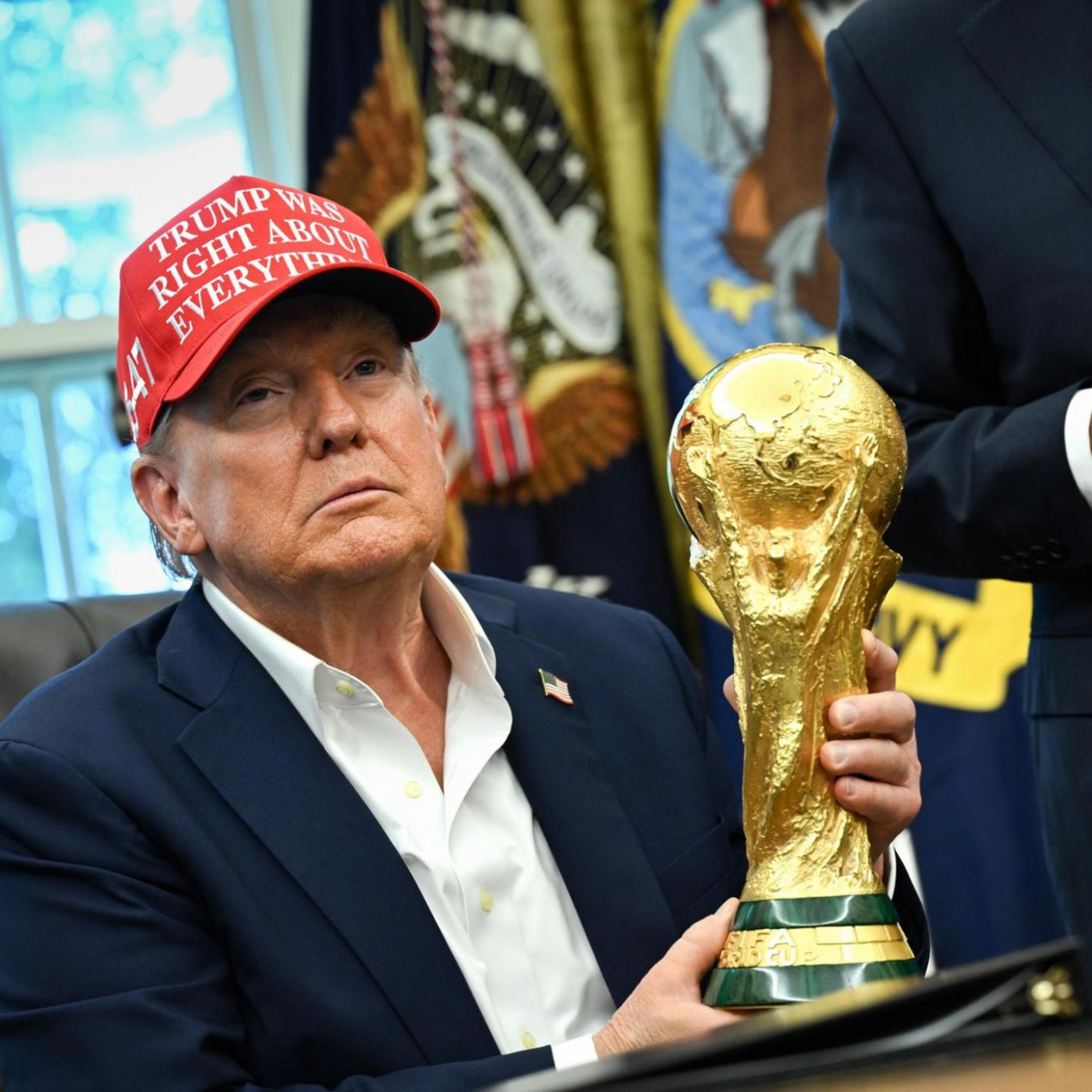 Es regt sich Protest gegen Trumps Fu&szlig;ball-Fest