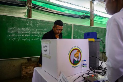 Junta-nahe Partei gewinnt Parlamentswahl in Myanmar