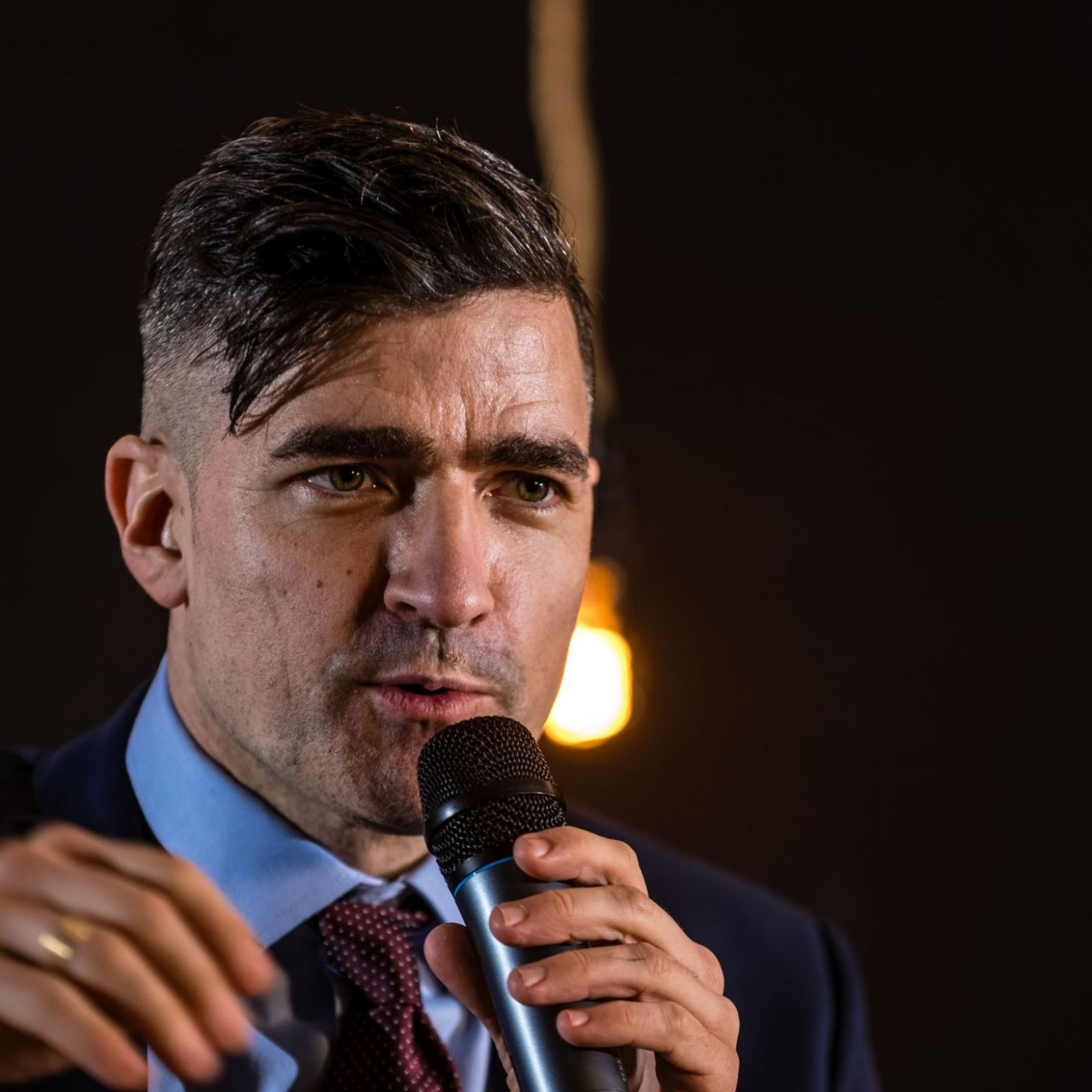 Th&uuml;ringer AfD-Vertreter empfangen Martin Sellner im Landtag