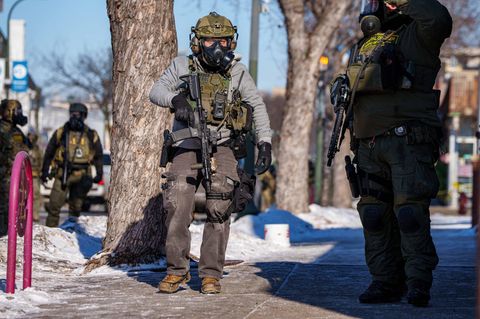 Sch&uuml;sse in Minneapolis: "Ist das schon Faschismus?"