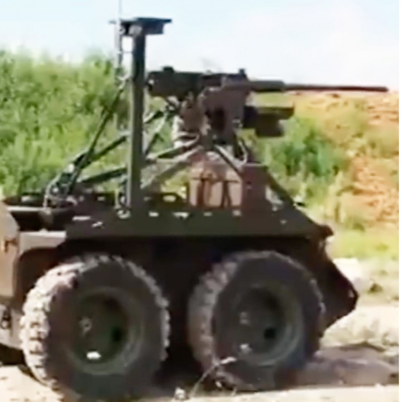 Russische Soldaten ergeben sich ukrainischem Kampfroboter