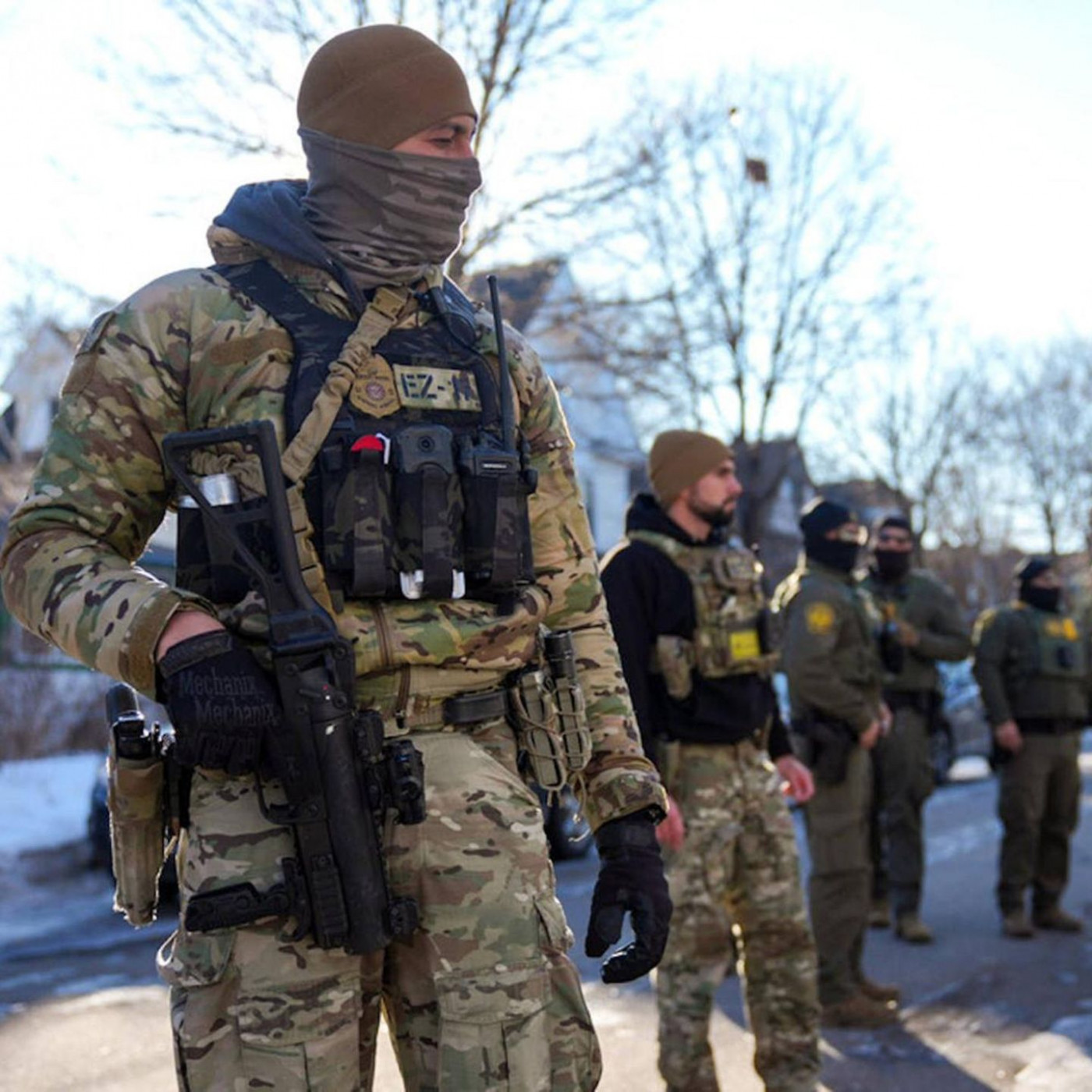 ICE-Beamte kommen zu den Olympischen Winterspielen in Italien
