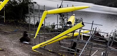 &bdquo;Wie ein Hurricane&ldquo; &ndash; Sturm zerst&ouml;rt deutsche Ruderflotte