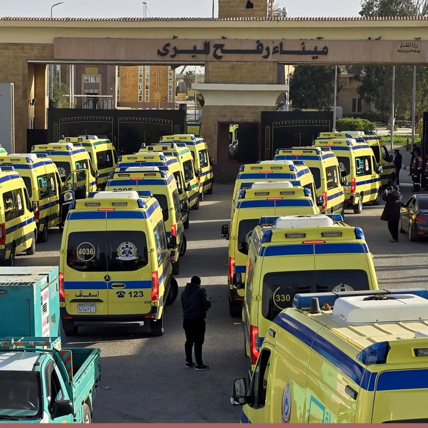 Grenz&uuml;bergang zwischen &Auml;gypten und Gaza teils ge&ouml;ffnet