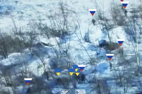 Kamikazedrohnen sollen ukrainische Soldaten vor Gefangenschaft bewahrt haben