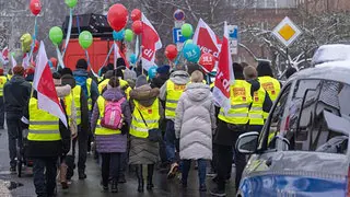 Am Dienstag Warnstreiks im &ouml;ffentlichen Dienst in Mitteldeutschland