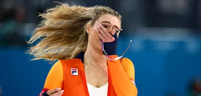 Jutta Leerdam und Influencer Jake Paul nach Rekord-Gold in Tr&auml;nen vereint