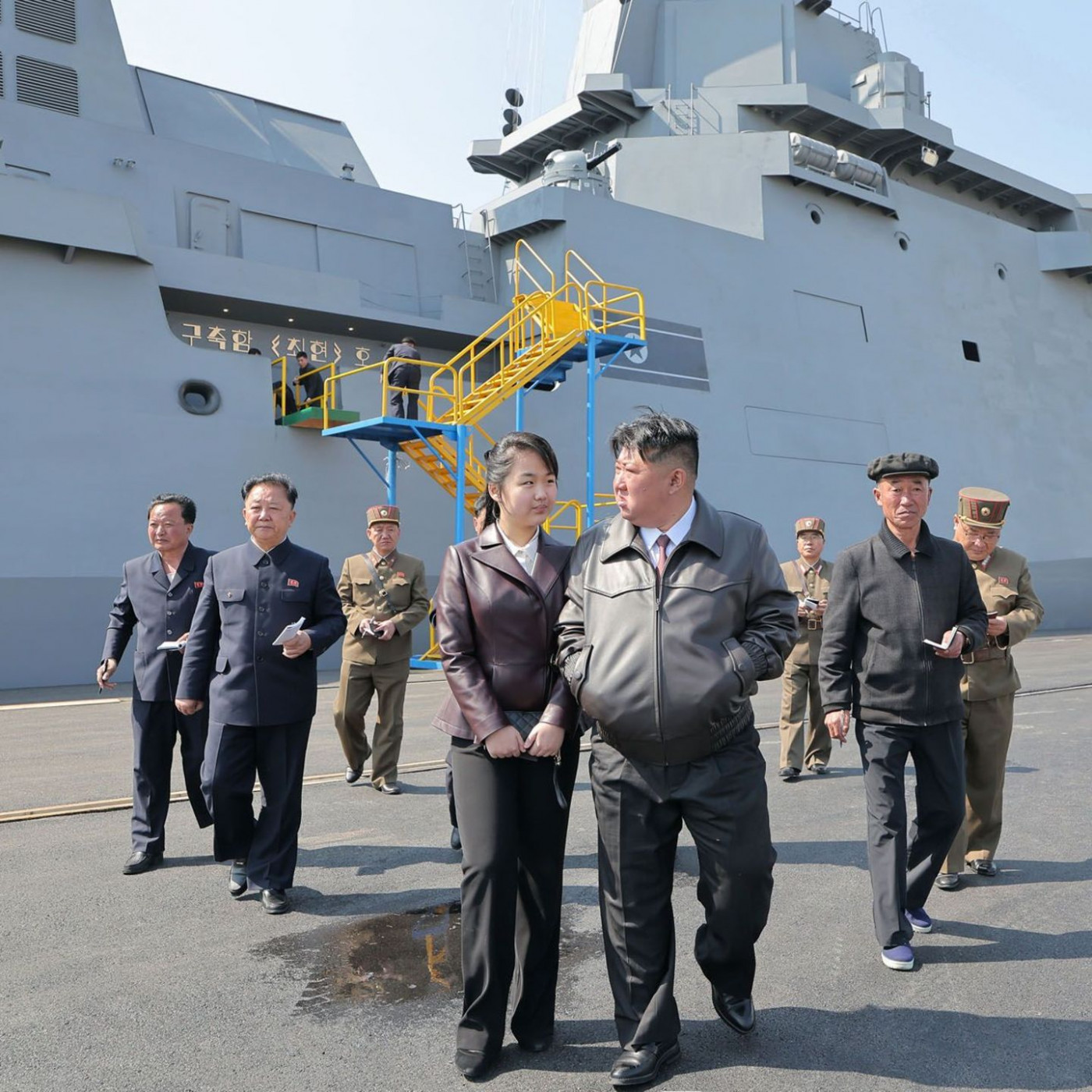 S&uuml;dkoreas Geheimdienst: Kim Jong-un baut Tochter als Nachfolgerin auf