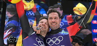 Gold mit der Staffel &ndash; Rodler Wendl/Arlt schreiben Sportgeschichte