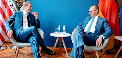 Trump-Vertrauter bezeichnet Treffen mit Newsom als &bdquo;wohl gr&ouml;&szlig;te Merz-Entgleisung bis heute&ldquo;