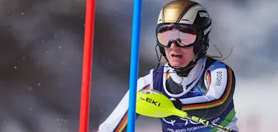 &bdquo;Katastrophe, Worst Case&ldquo; &ndash; am ersten Tor f&auml;delt die deutsche Slalom-Hoffnung ein