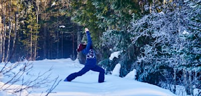 Yoga auf Schneeschuhen &ndash; was es kann und warum es wirkt
