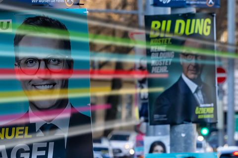 So stehen die Parteien in Baden-W&uuml;rttemberg in den Umfragen da