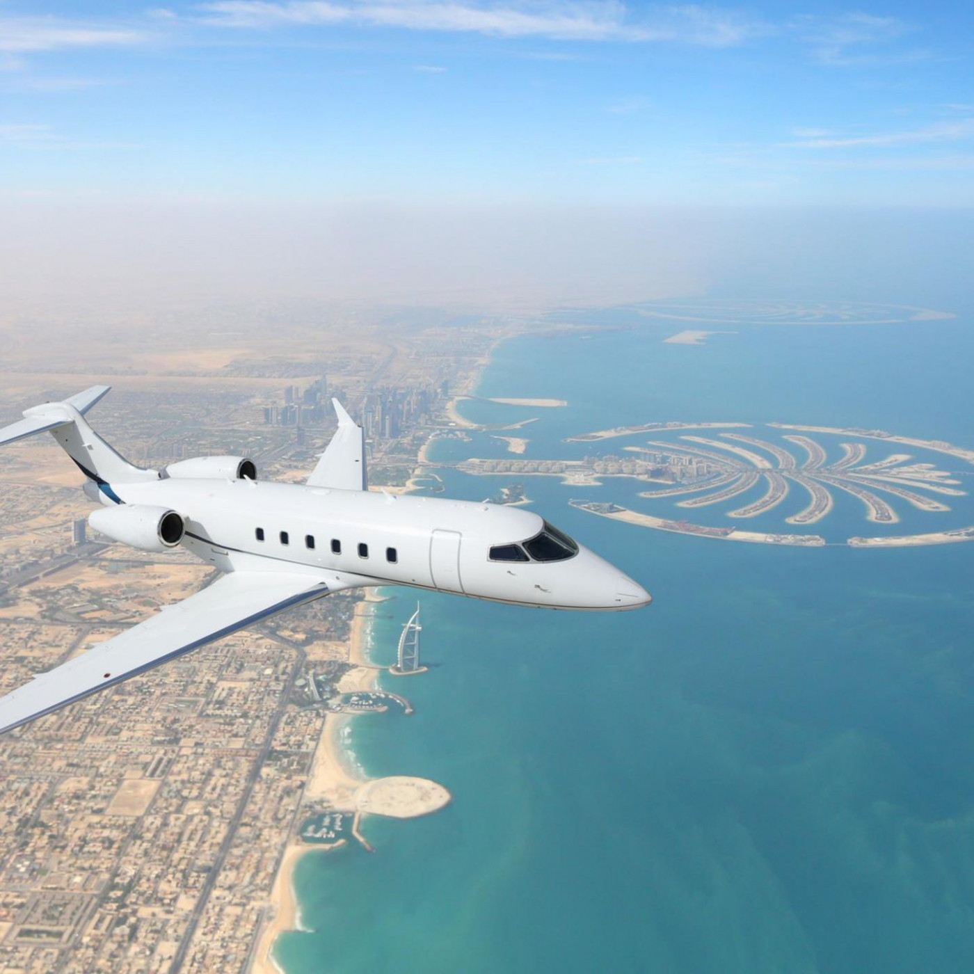 Wie Dubais Reiche in Charterjets aus der Stadt fliehen