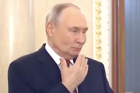 Kreml ver&ouml;ffentlicht Video mit hustendem Putin &ndash; und sorgt f&uuml;r Wirbel im Netz