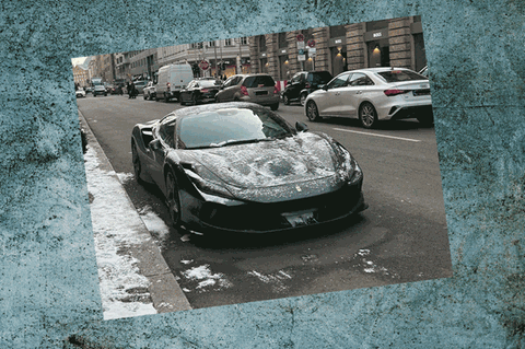 Was hat es nur mit diesem Ferrari auf sich?