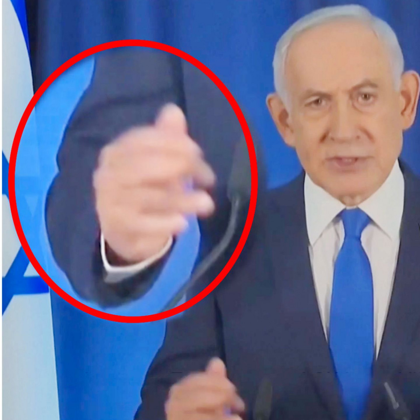 Netanjahu kontert Todesger&uuml;cht mit Finger-Video