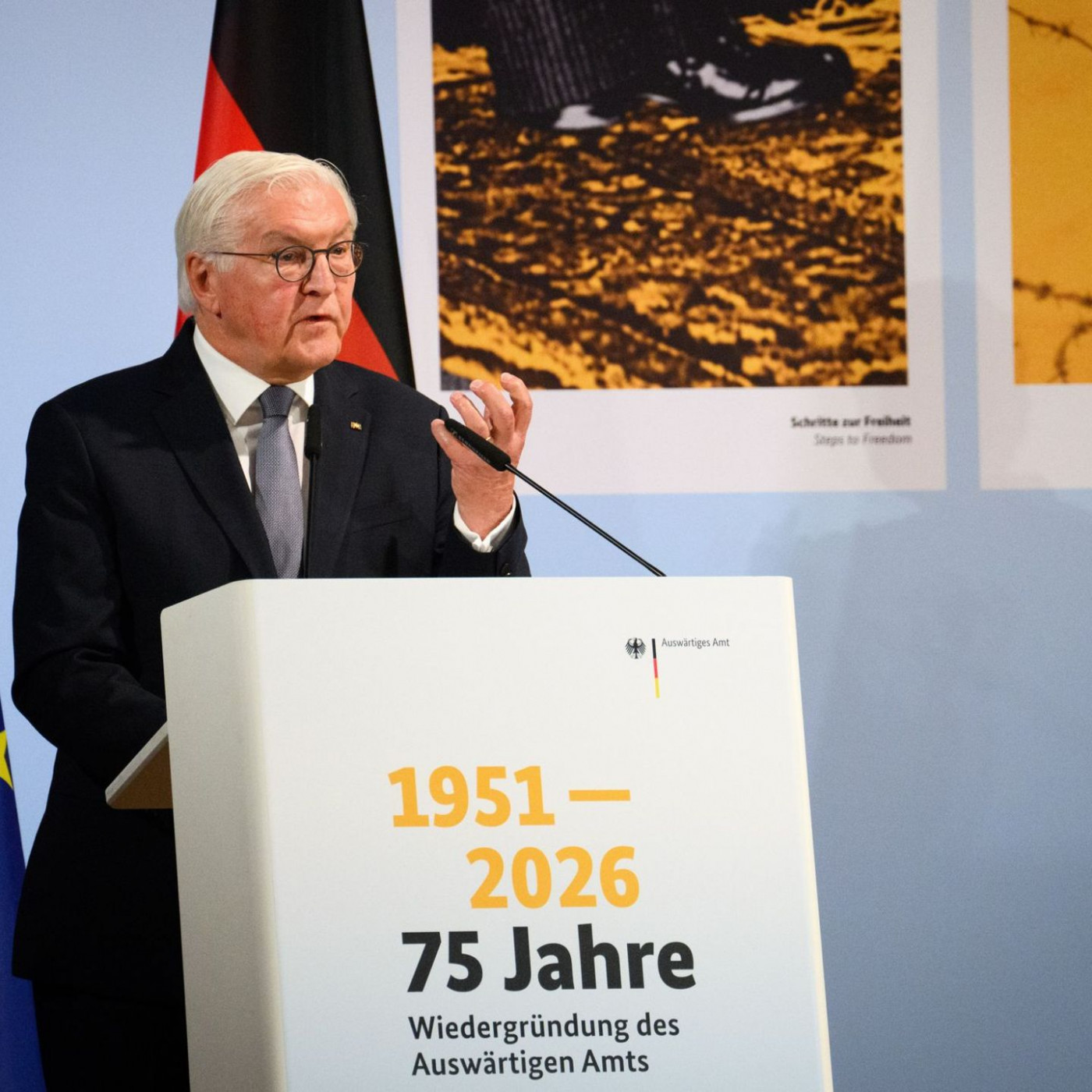 Steinmeier: Iran-Krieg politisch verh&auml;ngnisvoller Fehler