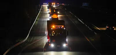 Konvoi mit 100 Fahrzeugen &ndash; Castor-Beh&auml;lter rollen durch NRW