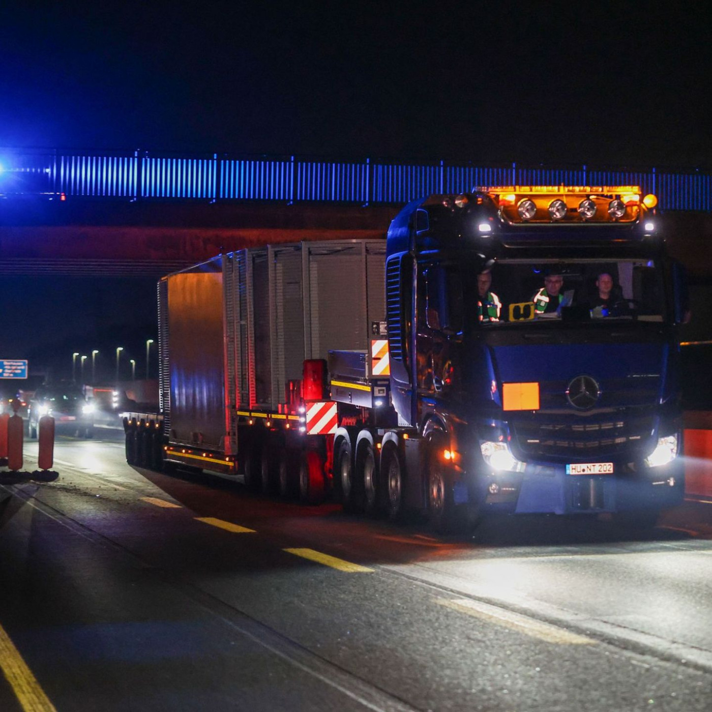 Erster Transport von Atomm&uuml;ll aus J&uuml;lich in Ahaus angekommen