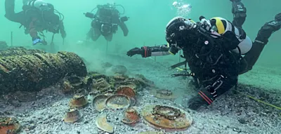 Arch&auml;ologen bergen nahezu unber&uuml;hrte Handelswaren der R&ouml;mer aus einem Schweizer See