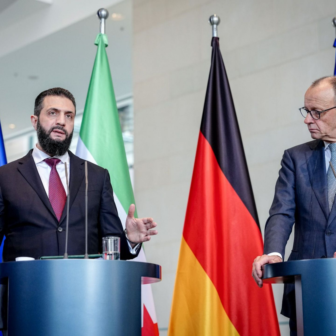 Merz: 80 Prozent R&uuml;ckkehrquote hat al-Scharaa genannt