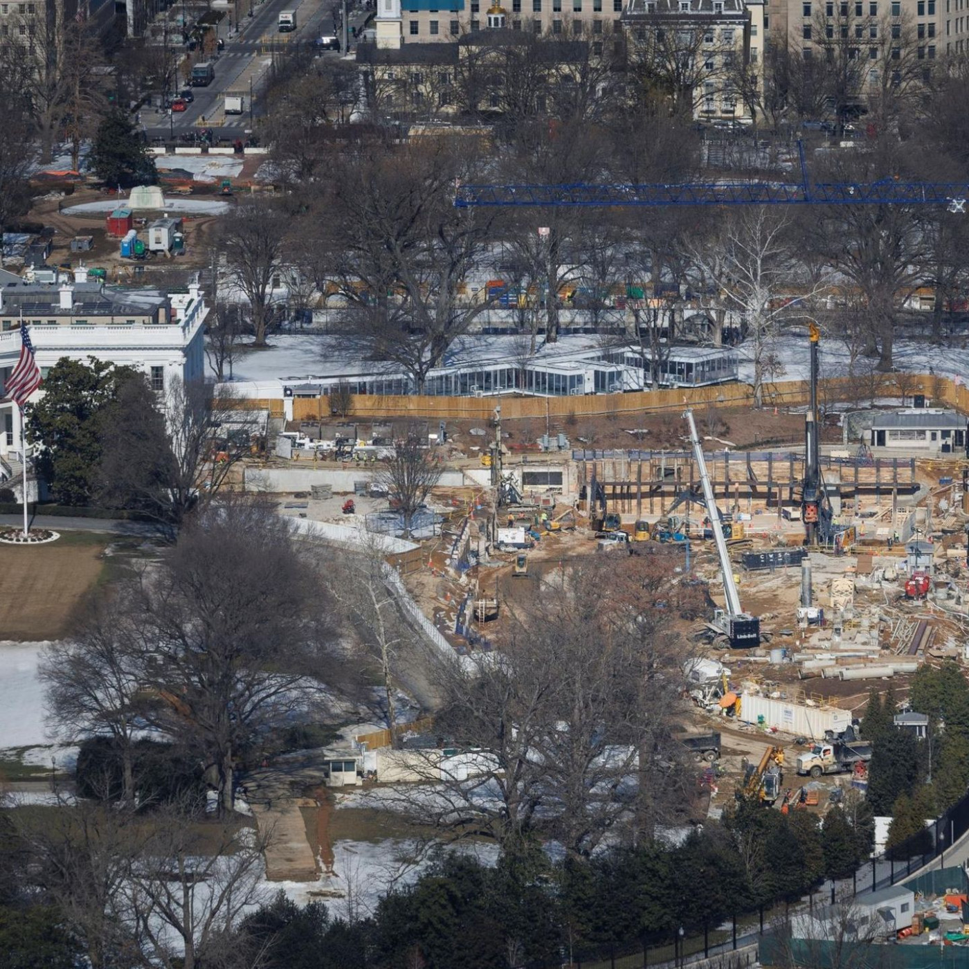Richter verf&uuml;gt Baustopp von Trumps Ballsaal am Wei&szlig;en Haus
