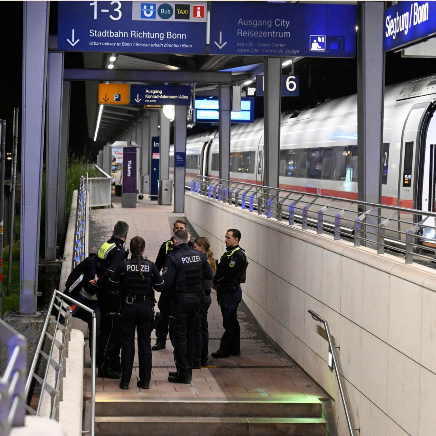 20-J&auml;hriger nach Anschlagsdrohung im ICE in U-Haft