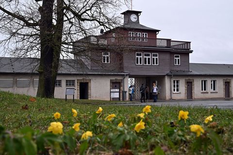 "Kufiya"-Aktivisten: Wir haben in Buchenwald demonstriert