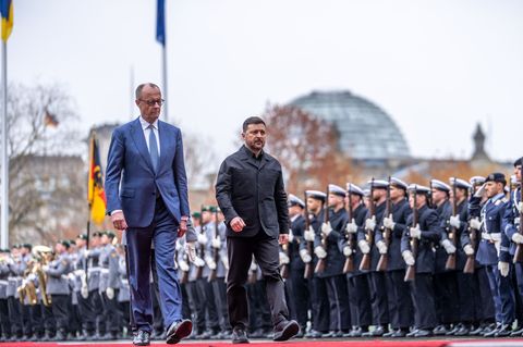 Merz: Unterst&uuml;tzen Ziel eines EU-Beitritts der Ukraine