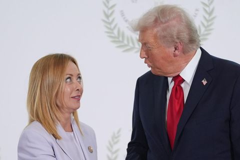 Wegen Irankrieg und Papst: Trump geht auf Meloni los