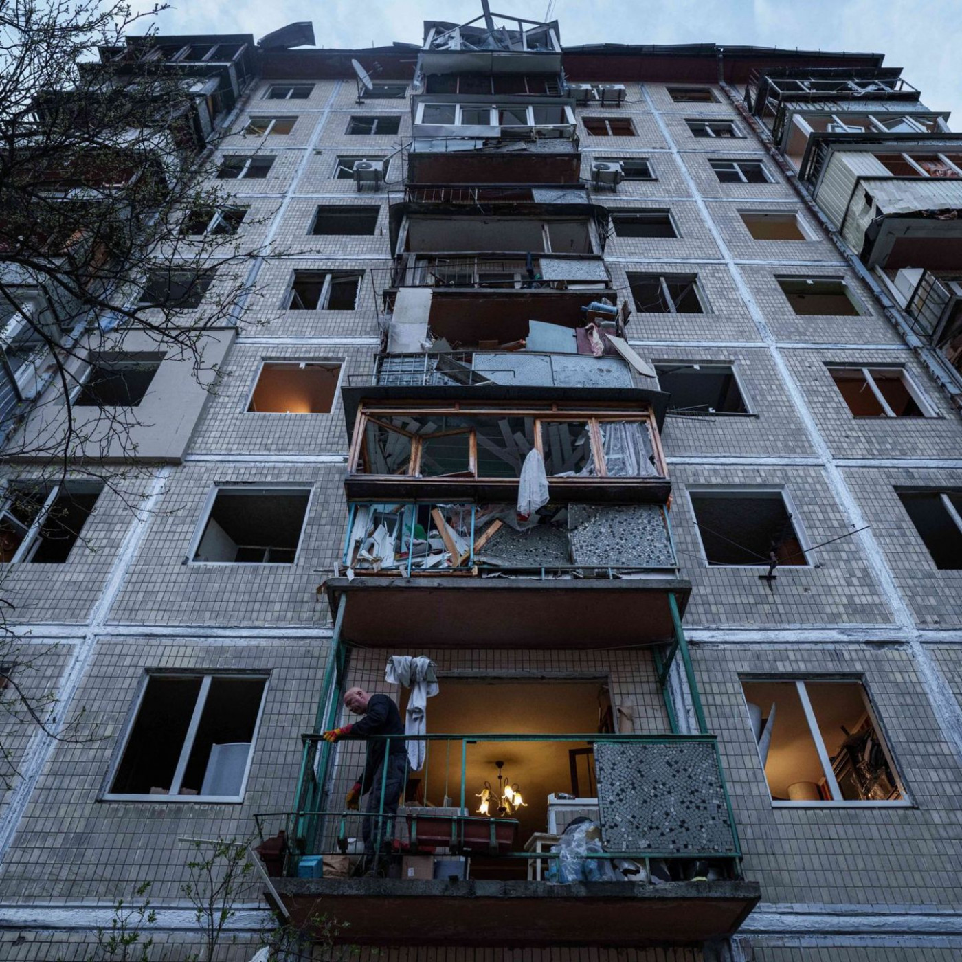 Schwere russische Angriffe: 18 Tote, mehr als 100 Verletzte