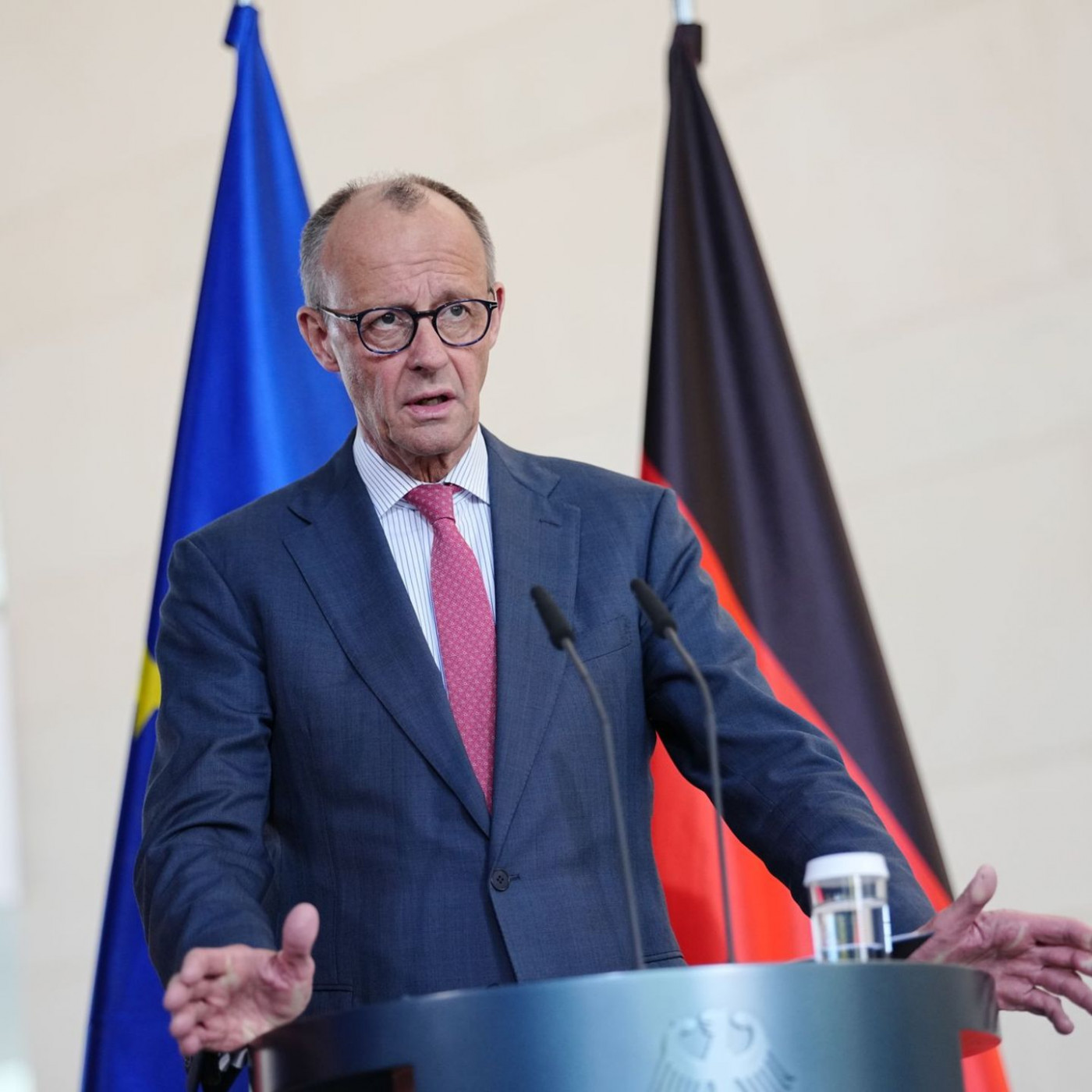 Merz: Pers&ouml;nliches Verh&auml;ltnis mit Trump unver&auml;ndert gut