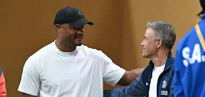 Wortwechsel nach dem Spektakel &ndash; Kompany bringt Enrique zum Lachen