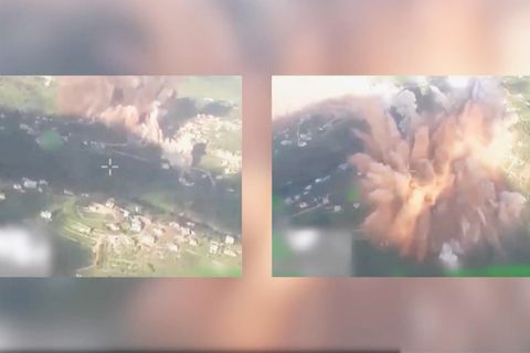 Videos zeigen gewaltige Tunnel-Sprengungen