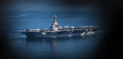 USA ziehen gr&ouml;&szlig;ten Flugzeugtr&auml;ger &bdquo;USS Gerald R. Ford&ldquo; nach Brand aus dem Nahen Osten ab