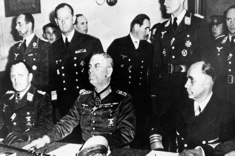 Am 8. Mai kapitulierte Nazi-Deutschland &ndash; jedoch nicht zum ersten Mal