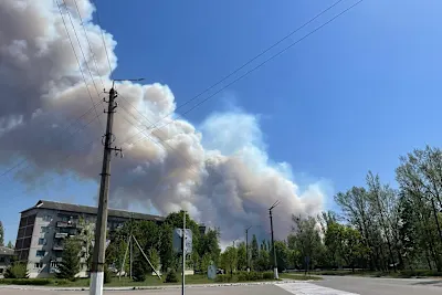 Riesiger Waldbrand bricht in Tschernobyl-Sperrgebiet aus