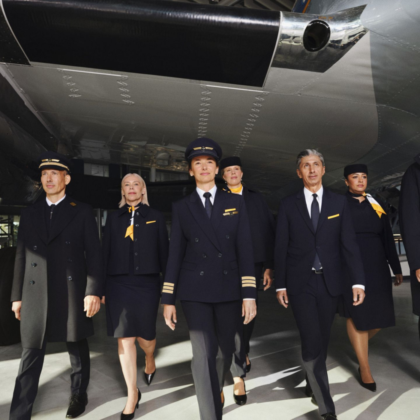 Von Hugo Boss: Lufthansa-Crews bekommen neue Uniformen