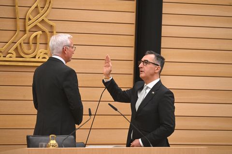 &Ouml;zdemir ist neuer Ministerpr&auml;sident im S&uuml;dwesten