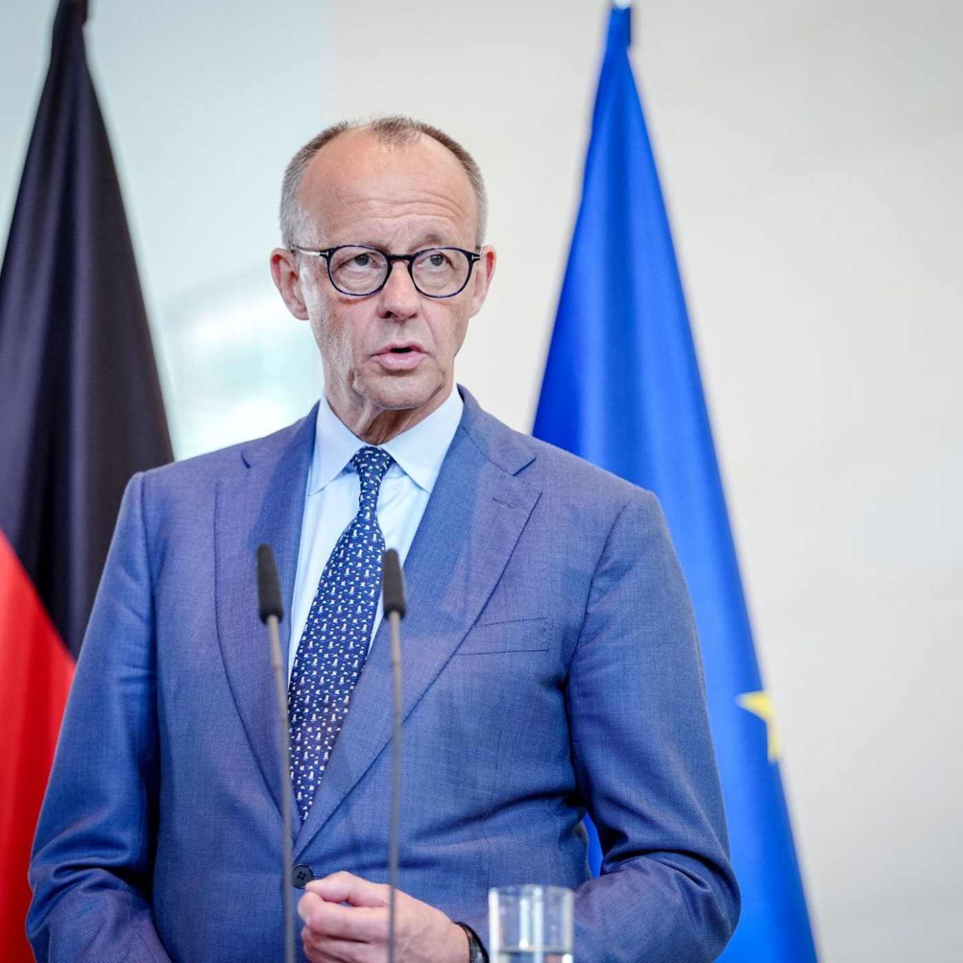 Merz: Besuch bei SPD ist "Zeichen der guten Zusammenarbeit"